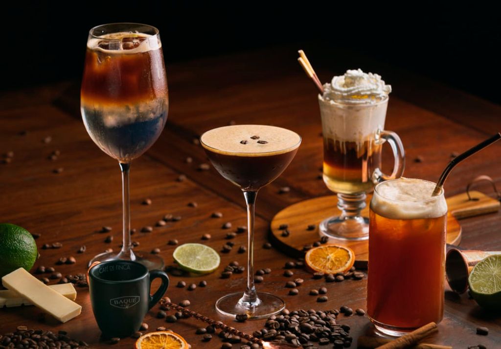 cócteles con café cócteles con café