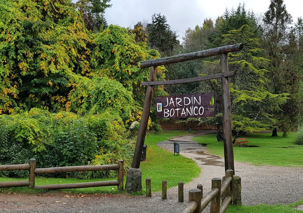 Jardín Botánico de la UACh.