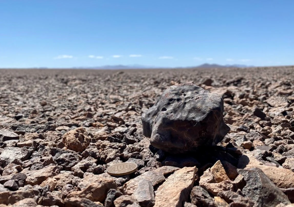 Meteorito en el Desierto de Atacama