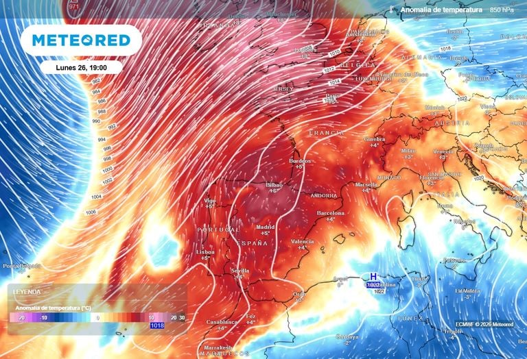 Los meteor&oacute;logos coinciden: el aire subtropical de Marruecos llegar&aacute; a Andaluc&iacute;a y Extremadura este domingo 25