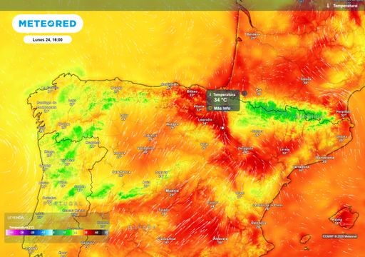 Los modelos GFS y europeo coinciden: una 'surada' disparar&aacute; las temperaturas en el Cant&aacute;brico oriental