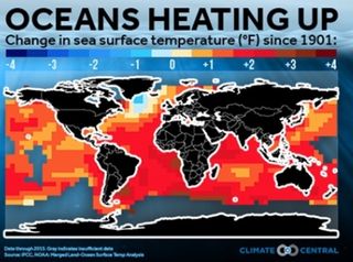 Los océanos de la Tierra han absorbido 60 por ciento más calor del que se pensaba