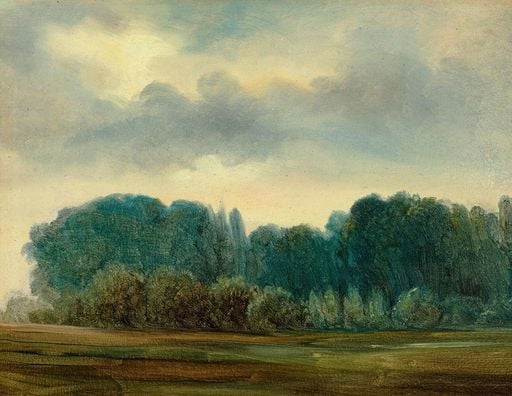 Paisajes atmosf&eacute;ricos y formaciones nubosas singulares en los cuadros de Th&eacute;odore Rousseau