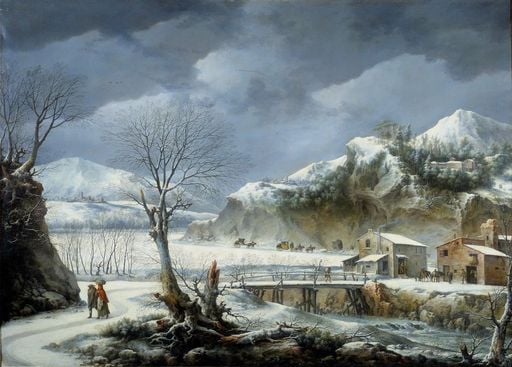 Los paisajes invernales de Francesco Foschi: as&iacute; plasm&oacute; los rigores de la Peque&ntilde;a Edad de Hielo en Europa