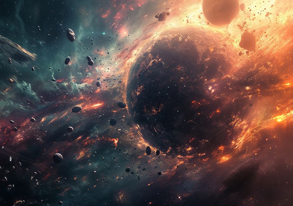 Dans l'expérience, les scientifiques ont utilisé des rayons X provenant d'un dispositif nucléaire et les ont dirigés vers deux astéroïdes qu'ils ont réussi à dévier de la trajectoire de la Terre. Dans l'expérience, les scientifiques ont utilisé des rayons X provenant d'un dispositif nucléaire et les ont dirigés vers deux astéroïdes qu'ils ont réussi à dévier de la trajectoire de la Terre.