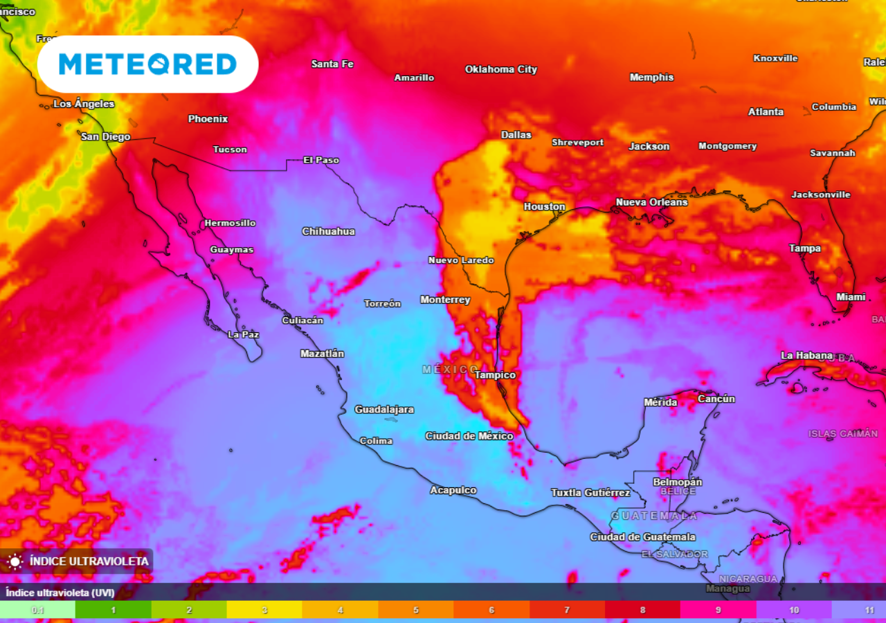 Mapa Radiacion Uv