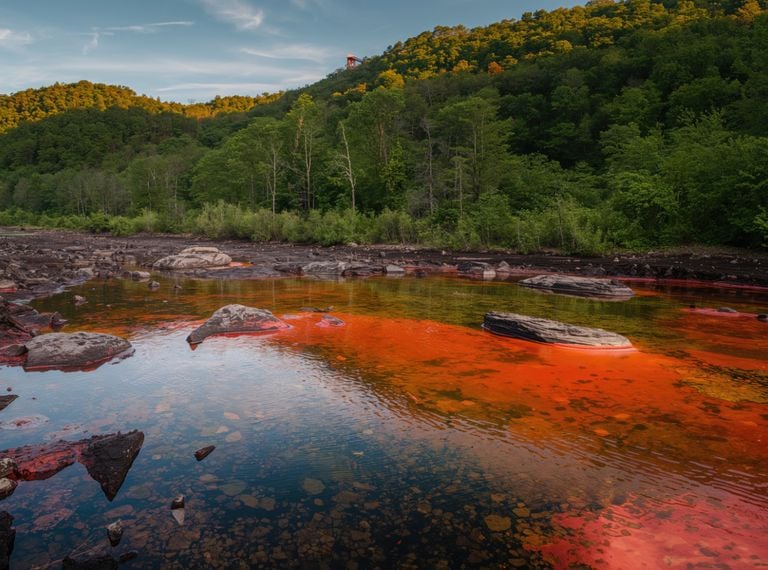 Los ríos del Ártico se están tiñendo de naranja y los científicos de Alaska andan preocupados