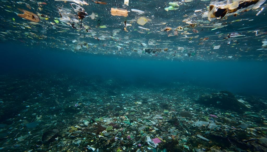 Ríos microplásticos contaminación Los episodios de lluvias abundantes provocan aumentos repentinos en la concentración de microplásticos de los ríos.