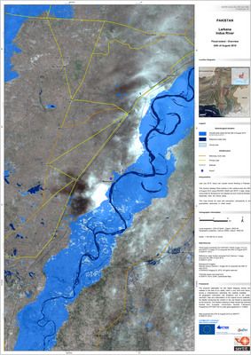 Los Satélites De Observación De La Tierra Participan En Las Labores De Rescate En Pakistán