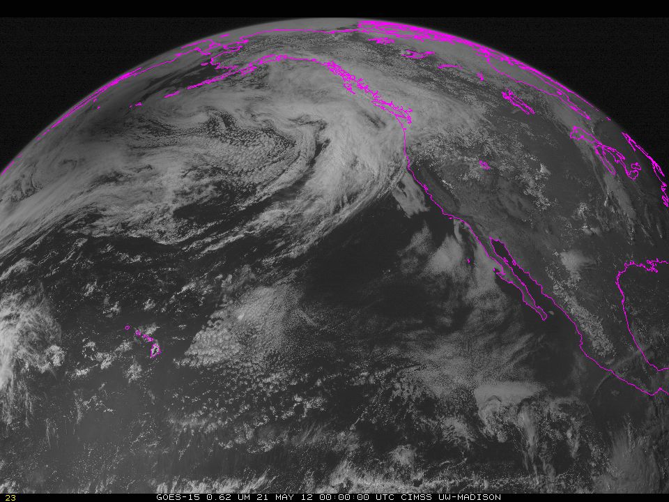 Ídem que el caso anterior pero con el satélite GOES Oeste. Pulse sobre la imagen para ver animación. Fuente CIMSS-Blog