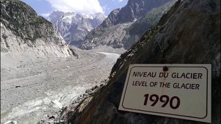 Los senderos alpinos y la Mer de Glace en un mundo que se calienta