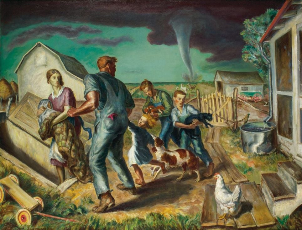 Los tornados en el arte: fenómenos extremos retratados desde hace varios siglos. Noticias en tiempo real