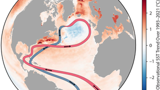 La gran actividad de los volcanes de la Edad de Hielo vinculado a antiguos cortes de corrientes del Atl&aacute;ntico, la AMOC