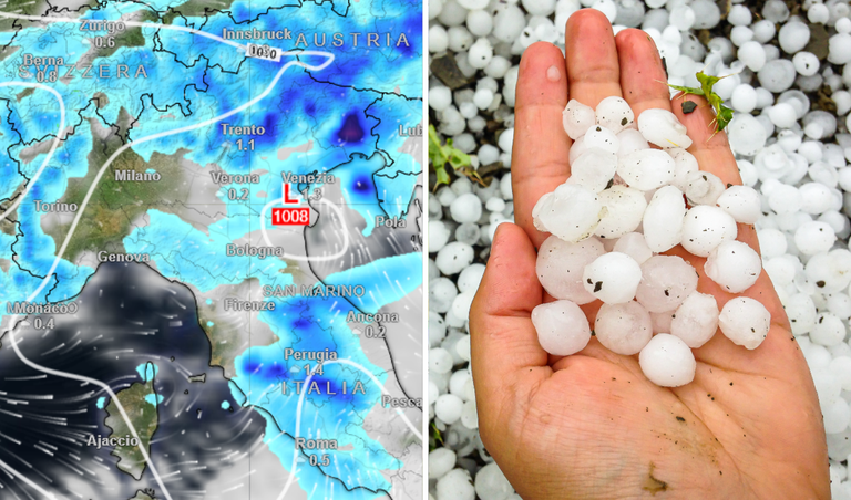 Luca Lombroso avverte: nel weekend altri forti temporali con grandine, poi possibile nuova ondata di caldo estremo