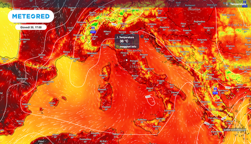 Luca Lombroso preoccupato: i modelli delineano un&rsquo;ondata di caldo di durata mai vista, con almeno 7 giorni a 40&deg;C