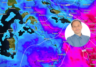 Avviso meteo di Luca Lombroso: cambio brusco da mercoledì 1 ottobre, fino a 80 mm di pioggia, venti a 100 km/h e freddo