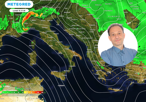 Luca Lombroso: un ciclone mediterraneo porter&agrave; una forte sciroccata sull&rsquo;Italia, in arrivo nevicate copiose sulle Alpi