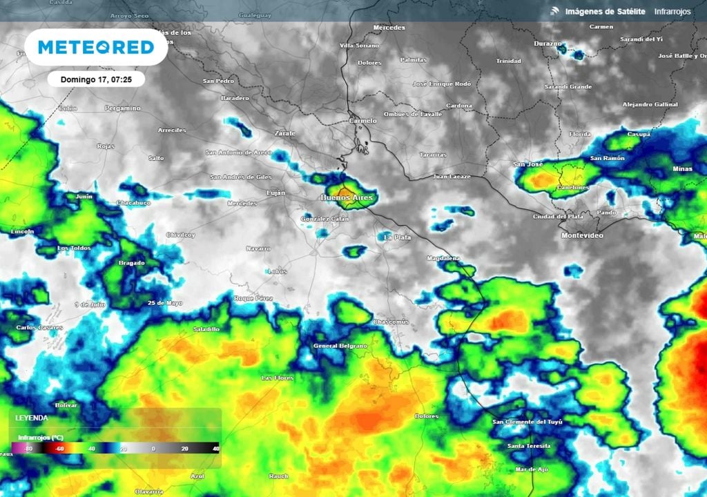 Buenos Aires tiempo Sudestada alerta crecida lluvias pronóstico clima