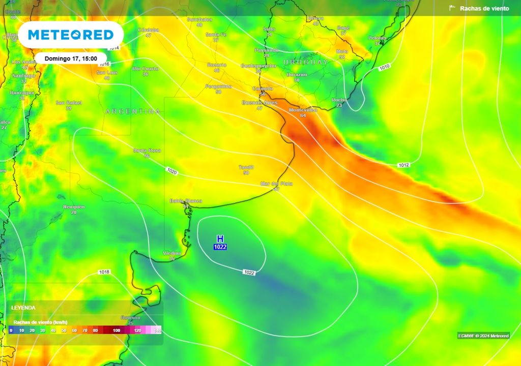 Buenos Aires tiempo Sudestada alerta crecida lluvias pronóstico clima