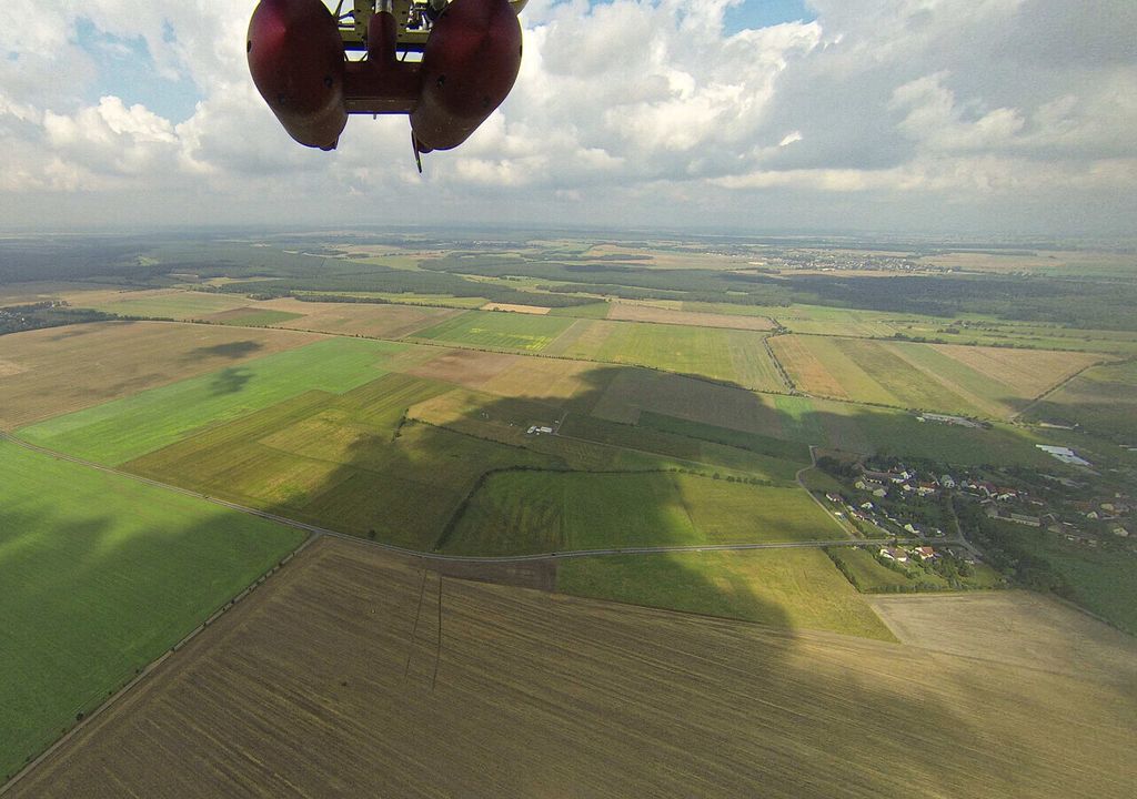 Luftaufnahme der Station.