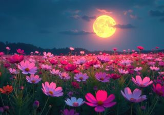 Luna llena de mayo en Chile: así brillará la mágica “Luna de Flores” en el cielo otoñal