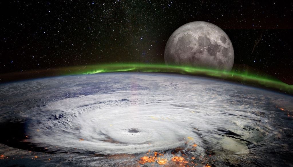 ¿Cual es el verdadero efecto de la Luna en los huracanes terrestres?