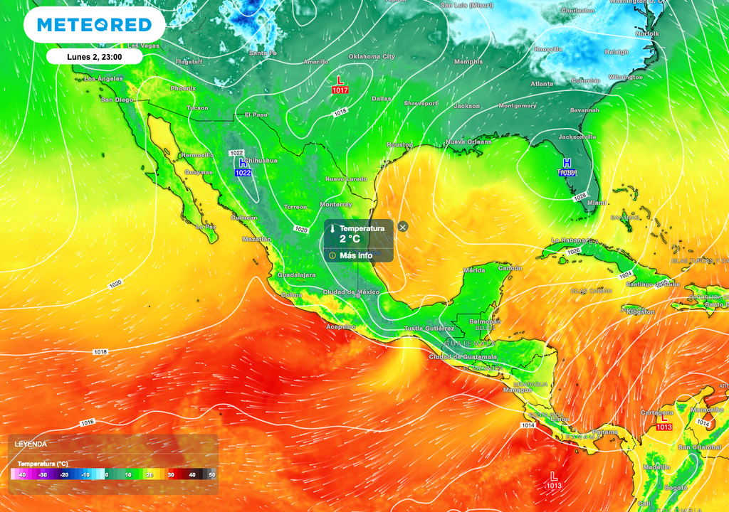 Se mantiene un ambiente frío y gélido, principalmente sobre el Centro y Norte, con posibles heladas al anochecer en zonas montañosas, de valle y en el Eje Neovolcánico.