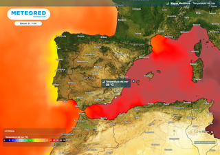 Lunes y martes el tiempo más adverso se trasladará a las regiones mediterráneas y el mar está que 'arde'