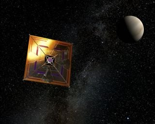 Mercurio podría ser el destino perfecto para una nave con una vela solar espacial de 2.500 metros cuadrados
