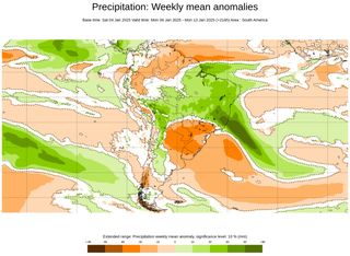 Madden-Julian: oscilação favorece as chuvas intensas e volumosas no Norte e Nordeste do Brasil a partir desta semana