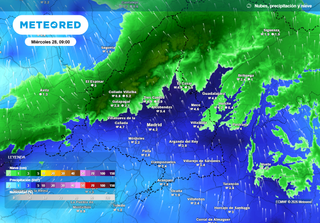 Madrid a punto de vivir el d&iacute;a m&aacute;s lluvioso de la semana: cerca de 15 l/m2 en apenas 6 horas