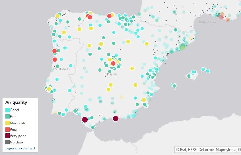 Madrid Empieza El Año Con Contaminación Madrid Empieza El Año Con Contaminación