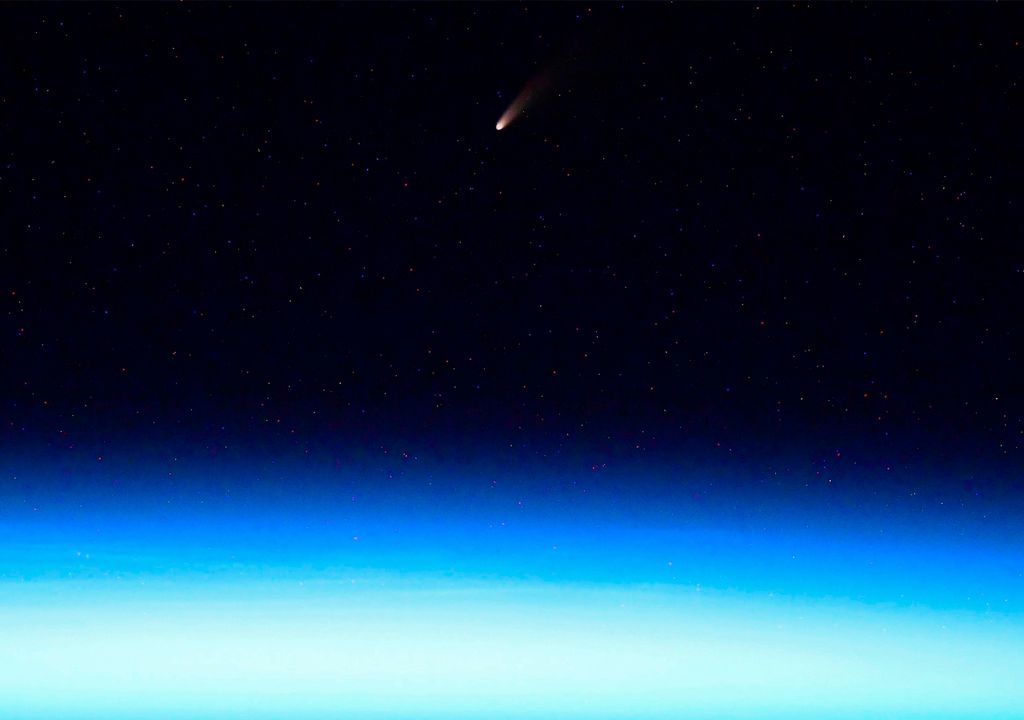 Cometa desde la ISS