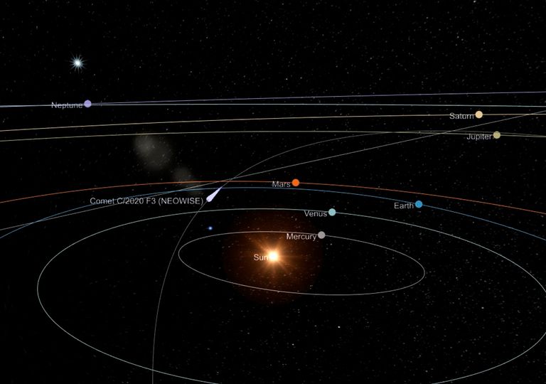 Cometa Neowise podría ser visto en Nuevo Laredo desde este 22 de julio