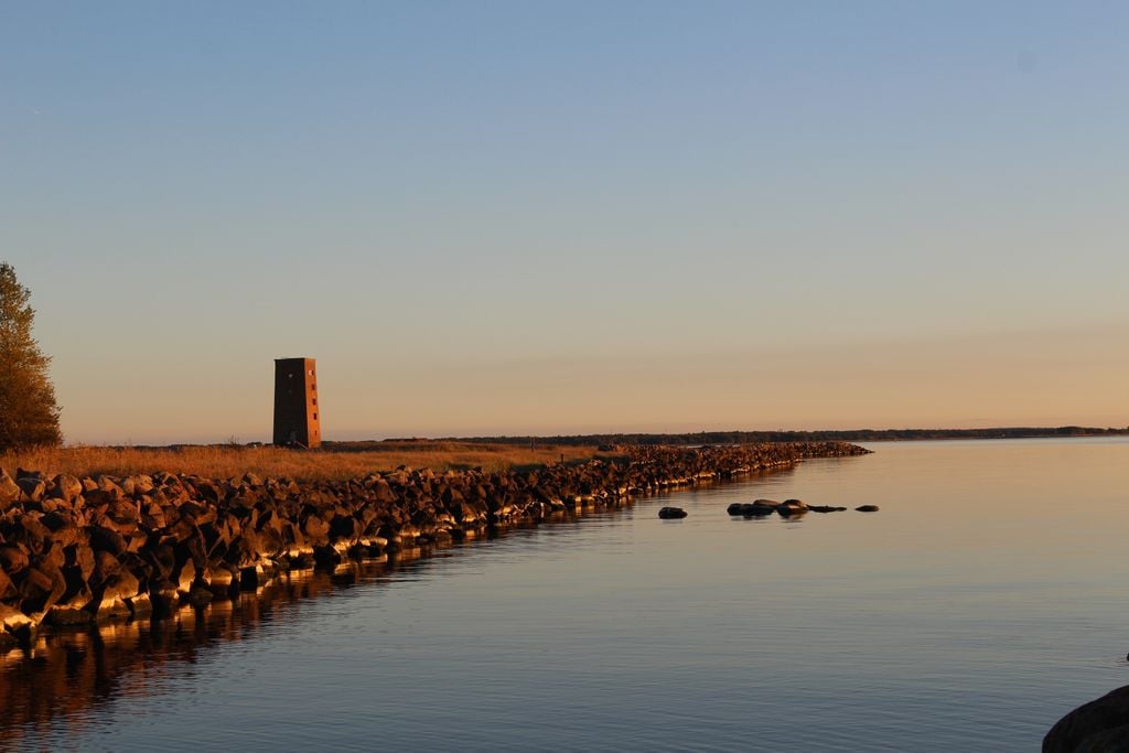 Abendstimmung auf der einsamen Insel Ruden. Foto: Adobe Stock