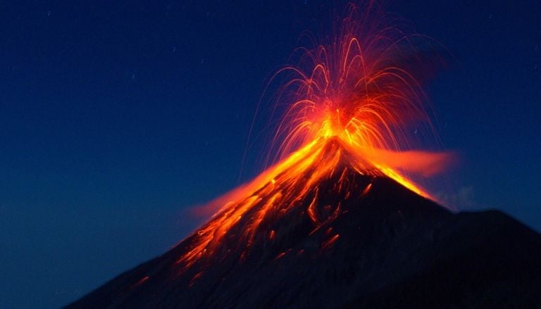 Los cambios en la temperatura del magma provocan diferencias en las explosiones volc&aacute;nicas