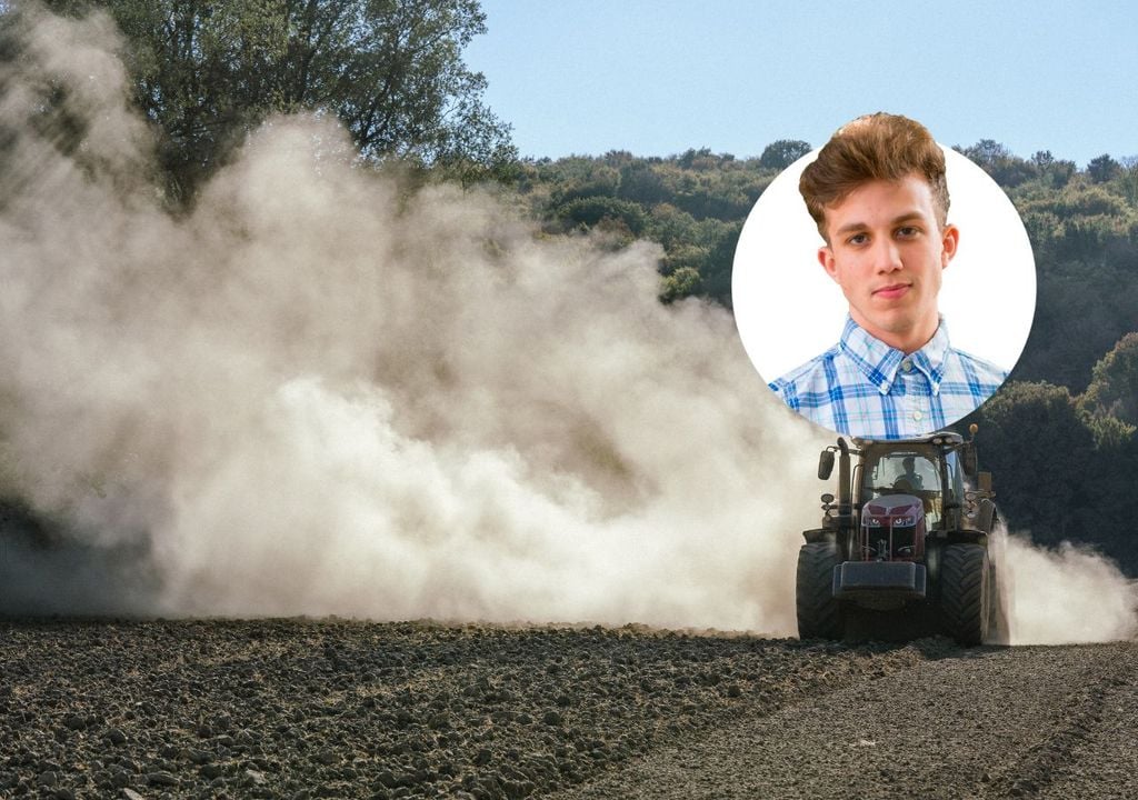 trocken, staub, felder trocken, staub, felder