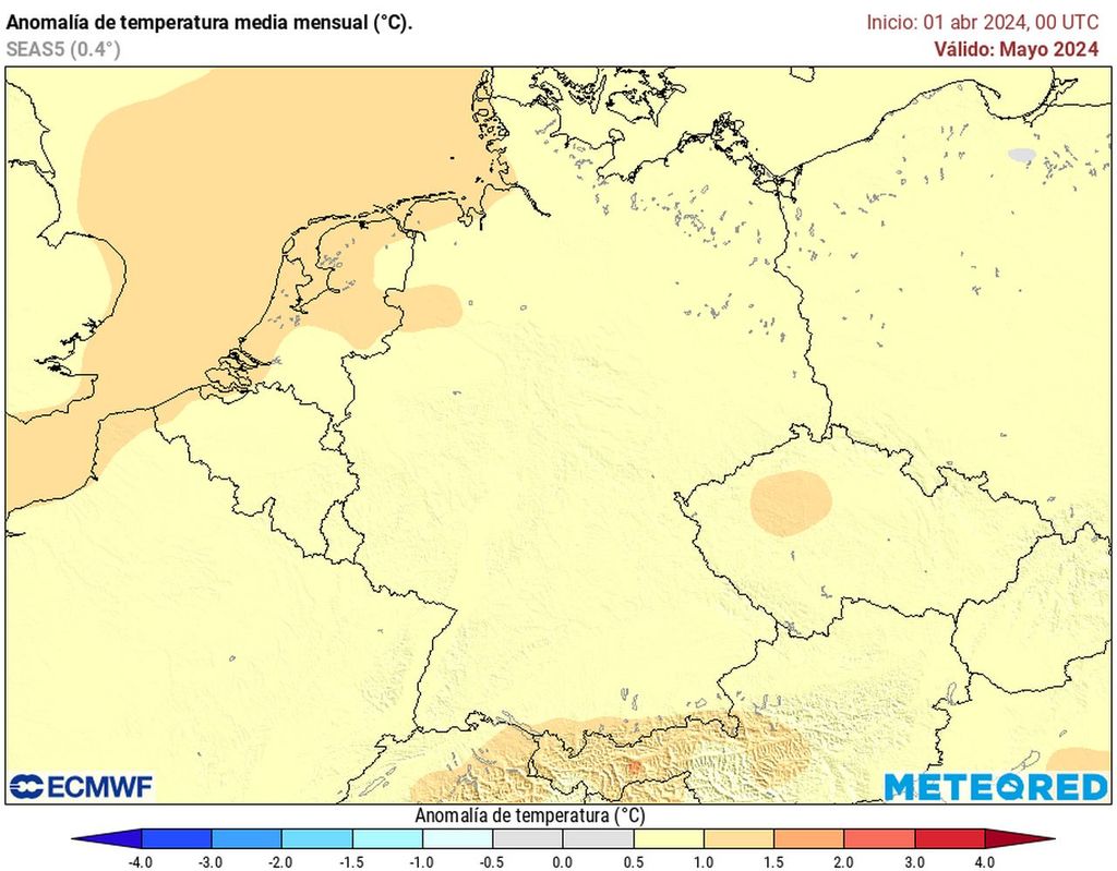 karten, mai, deutschland, ecmwf