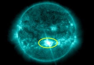 The largest solar eruption will be near Donnerstag: A Massenauswurf moves towards the Earth.