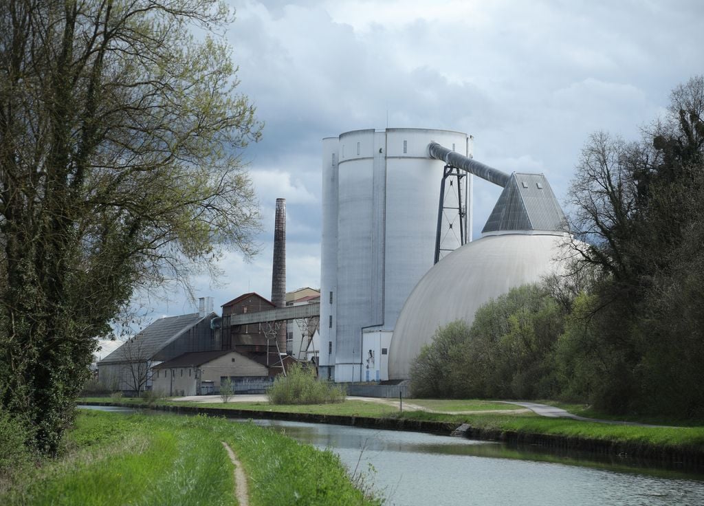 Sucrerie Souppes-sur-Loing canal Seine-et-Marne