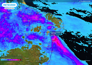 Mais de 100 mm de chuva mantém alerta no leste do Nordeste até esta quarta-feira, 22; veja as áreas em risco
