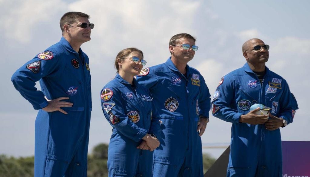 Os astronautas da missão Artemis II estão a submeter a nave espacial Orion a uma série de testes programados para avaliar os sistemas, os procedimentos e o desempenho no espaço profundo. Fonte: NASA