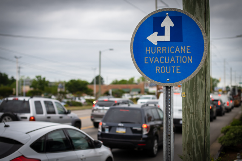 evacuation route