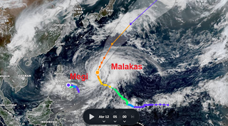 Malakas es ya el primer tifón de 2022 en el hemisferio norte