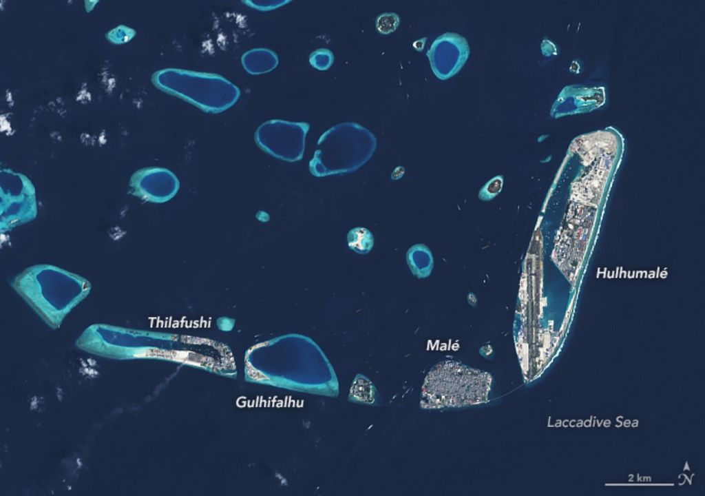 male, maldivas, satelite