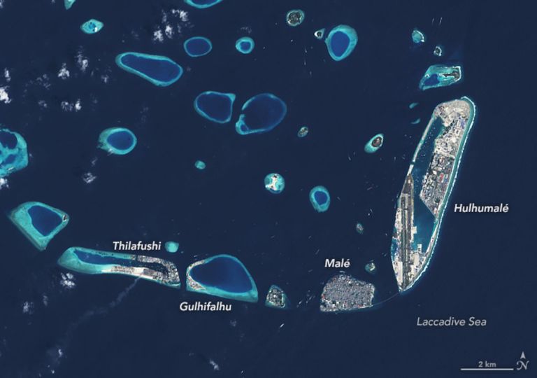 Maldivas crea islas para escapar del aumento del mar Maldivas crea islas para escapar del aumento del mar