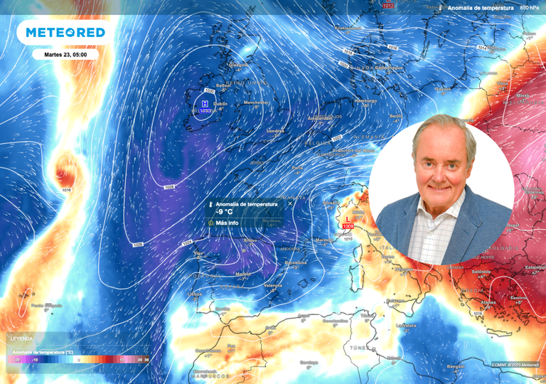 Maldonado avisa de lo que llega tras los días de calor: "entre el 22 y 25 de septiembre el aire polar asaltará España"