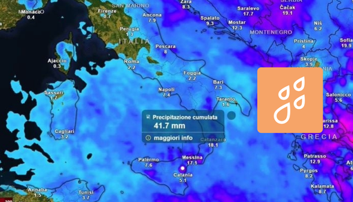 Tra gioved&igrave; e venerd&igrave; torna il maltempo: fino a 40 mm di pioggia, ecco le zone maggiormente colpite