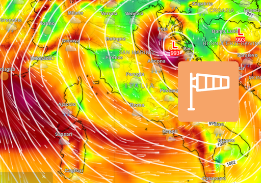 Maltempo, l'avviso della Protezione Civile: tra poche ore venti di burrasca in arrivo in molte aree dell'Italia