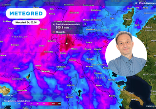 Maltempo, l'avviso di Luca Lombroso: attenzione da domenica, oltre 200 mm di pioggia in Piemonte e Lombardia